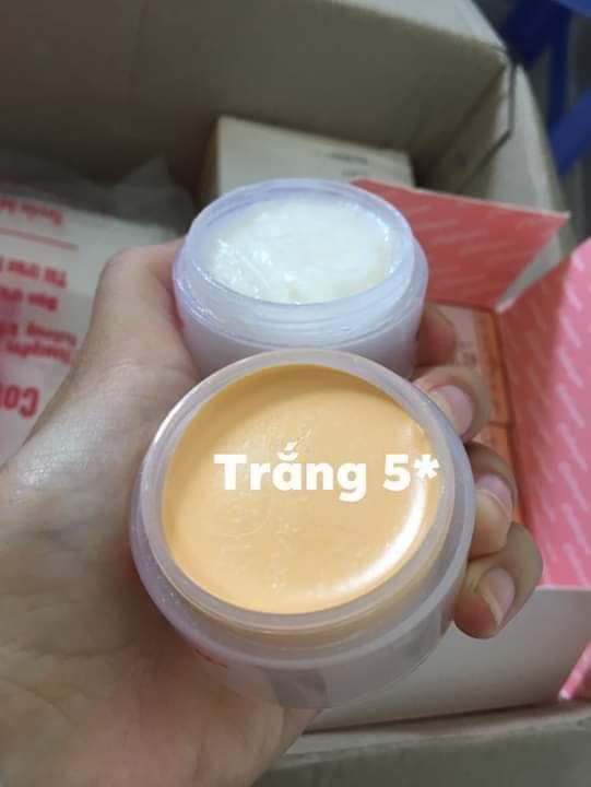 kem đêm collagen plus vit e giảm nám tàn nhang