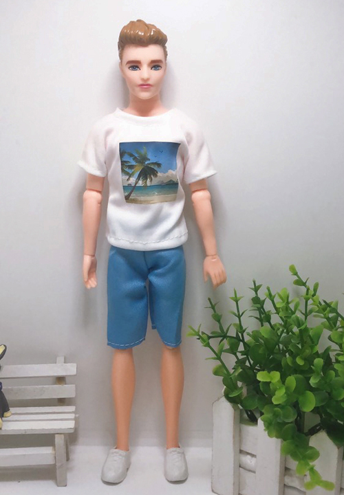 Búp Bê Ken 12 Khớp Công Tử Phong Cách Hàn