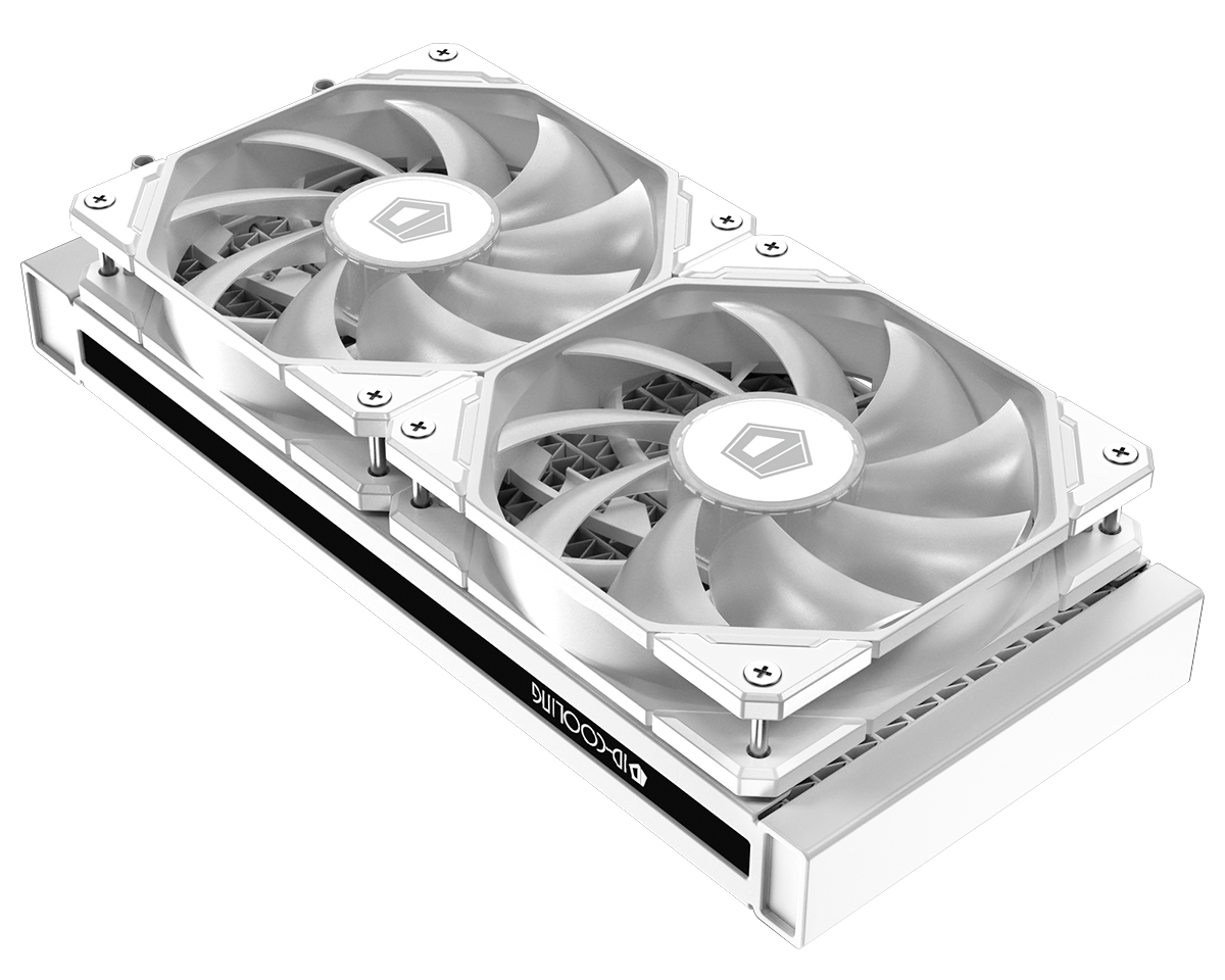 Tản nhiệt nước CPU AIO ID-COOLING DASHFLOW 240 BASIC | WHITE (Fan LED trắng) - Chính hãng