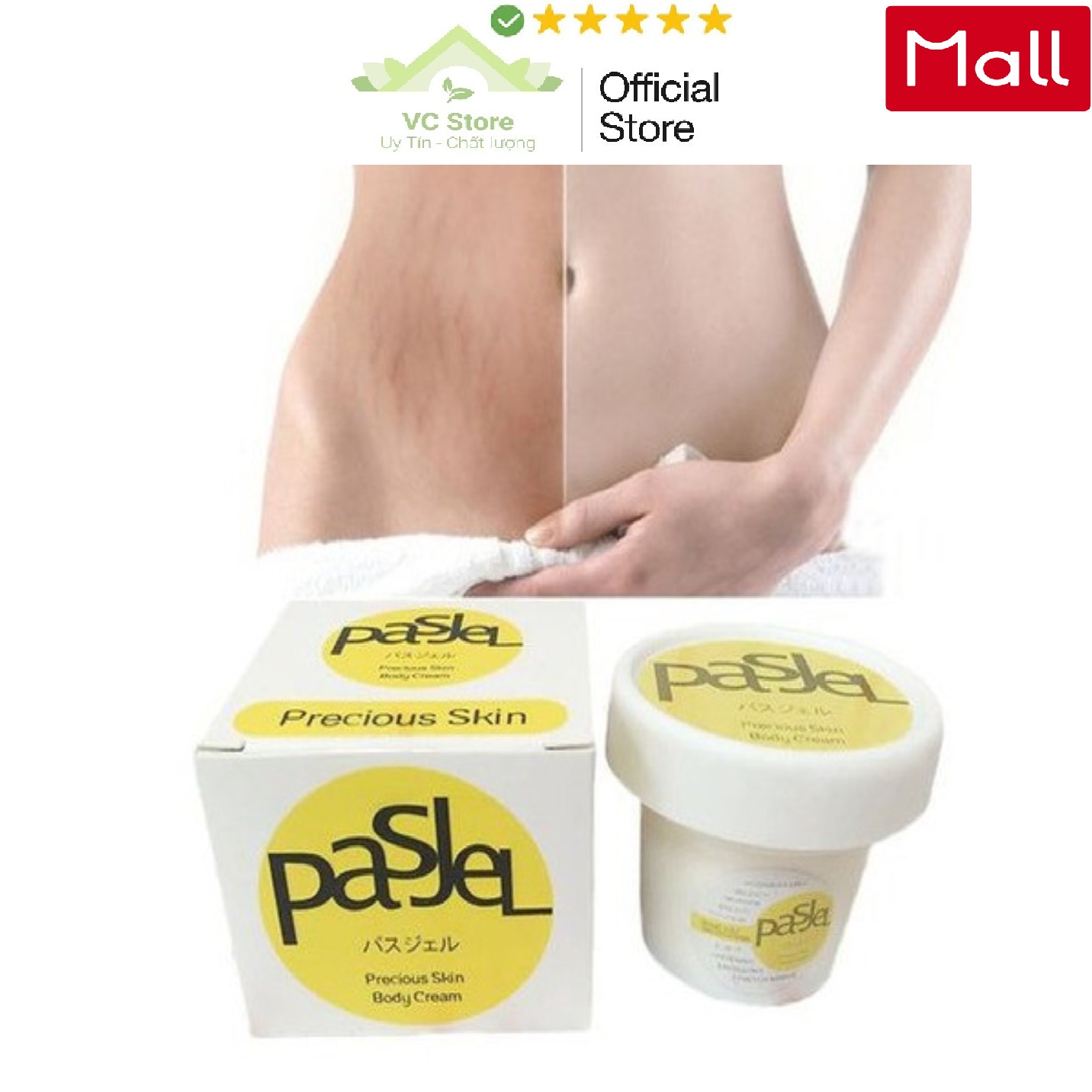 Kem xóa rạn da sau sinh pasjel thái lan - mẫu mới