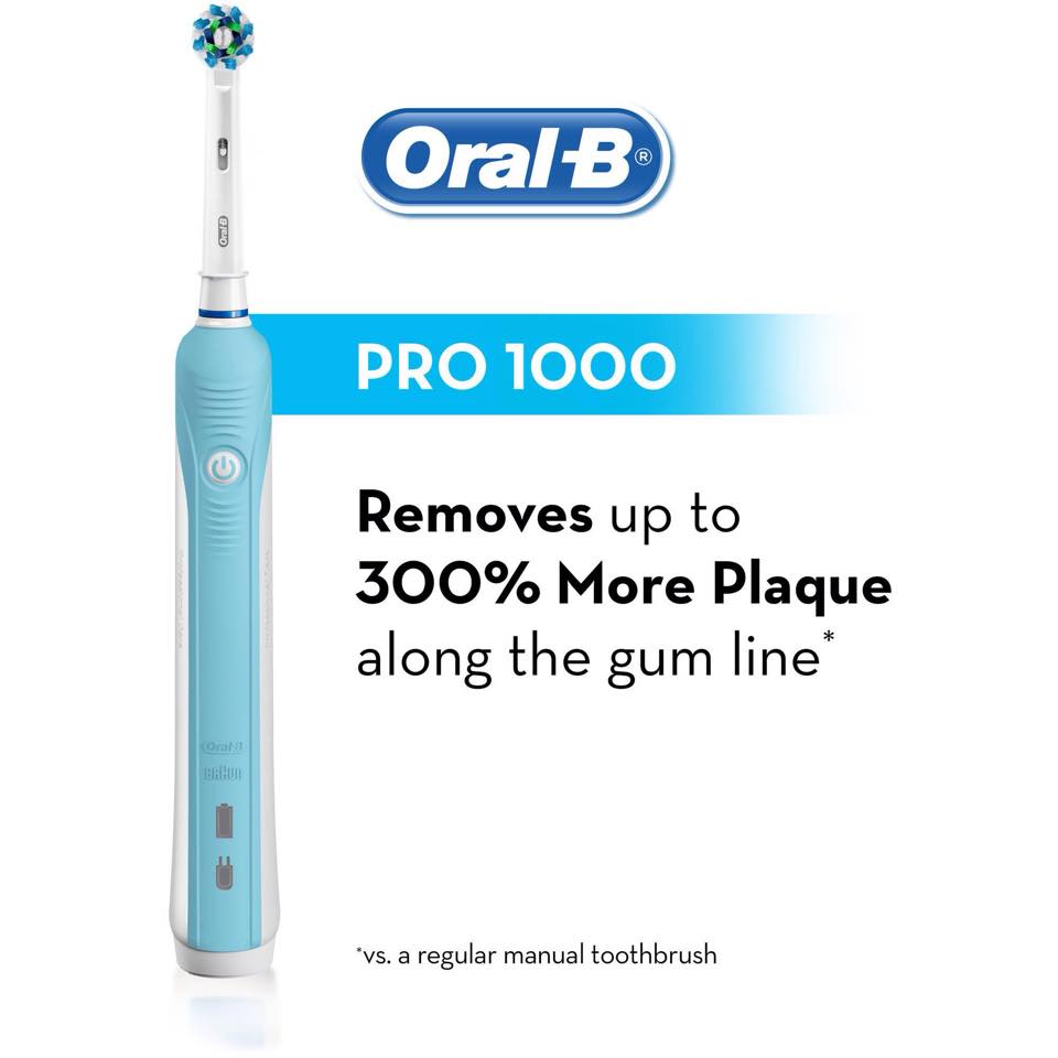 Bàn chải đánh răng Oral B điện Oral B Pro 1000