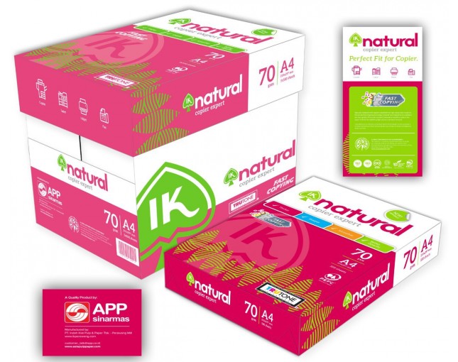 Giấy IK Natural 70 A4 (Indo)