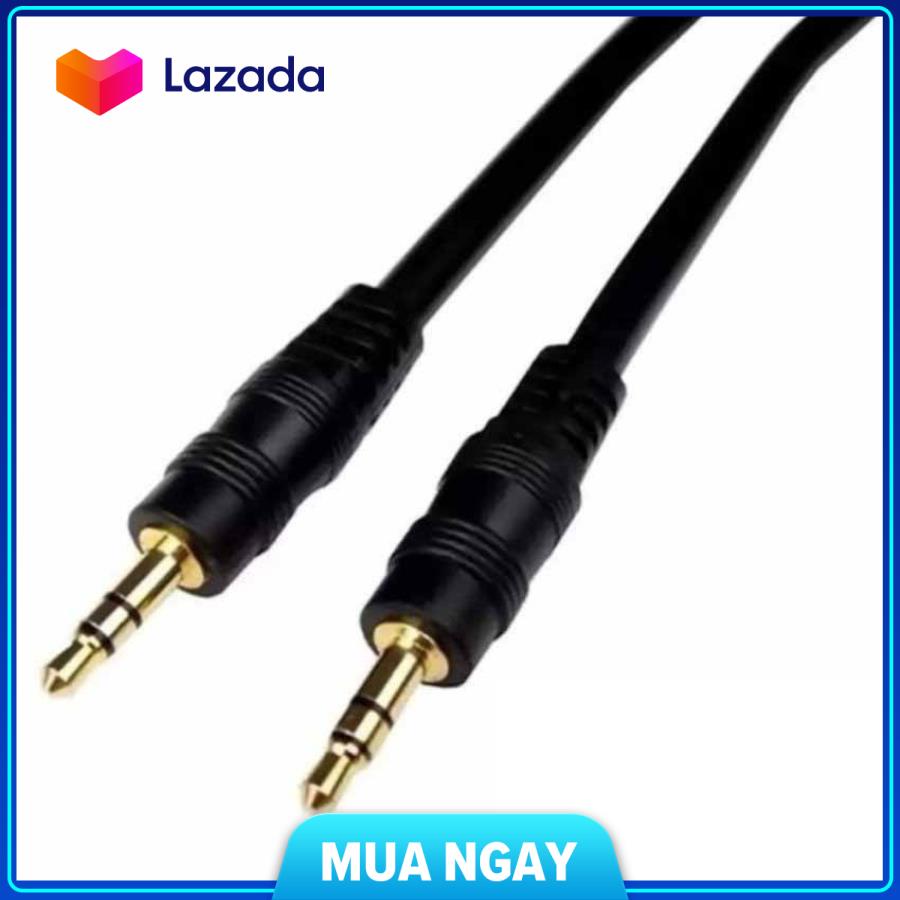 [HCM]Dây loa 1/1 5m ( Dây loa 2 đầu 3.5)