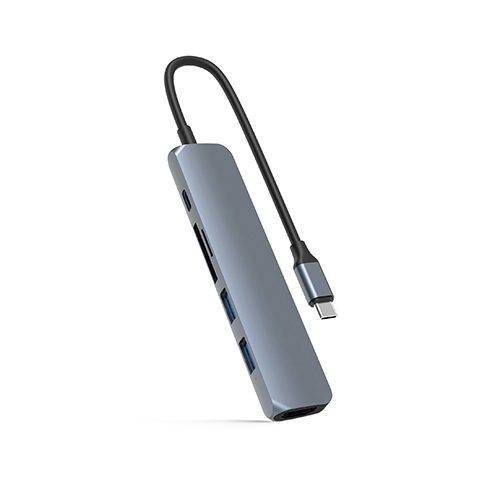 Cổng Chuyển Hyperdrive Bar 6-in-1 USB-C Hub (HD22E) For Macbook, Ipad Pro 2018, PC & Devices