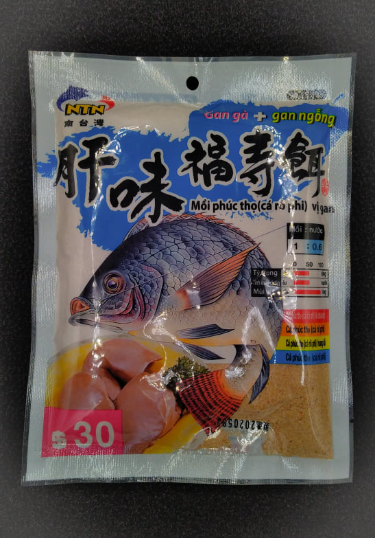 MỒI CÂU BỘT NTN RÔ PHI GAN 1502 CHUYÊN RÔ PHI