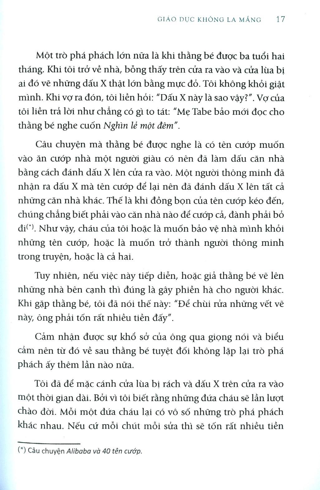 Giáo Dục Không La Mắng