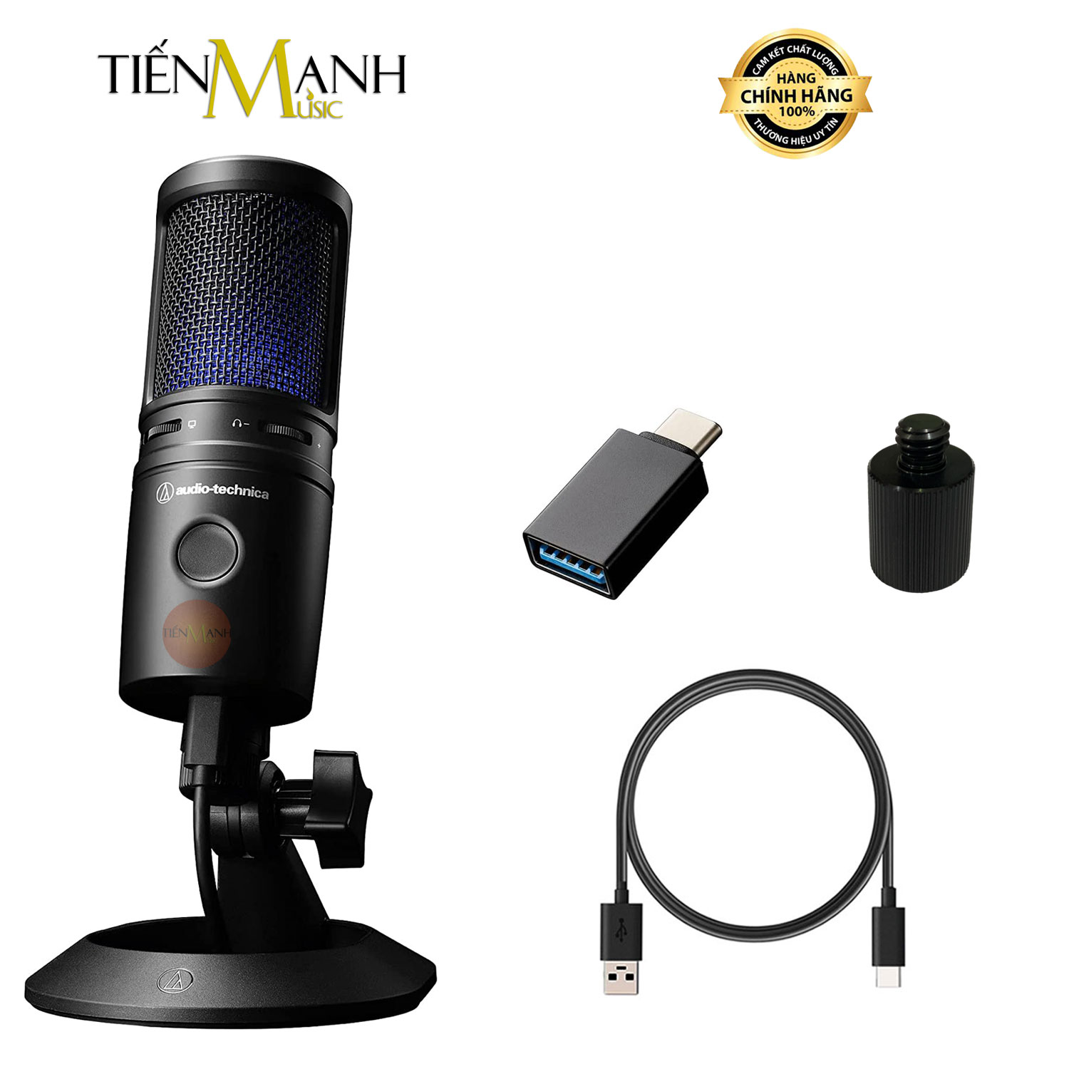Micro audio technica at2020usb-x mic thu âm phòng studio, microphone cardioid at2020 usb condenser