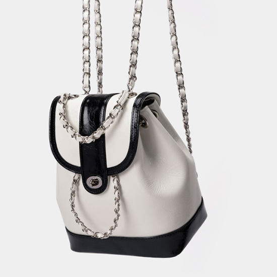 Deere Jack Women's bag Women's backpack fashion retro chain backpack college backpack Korean style backpack