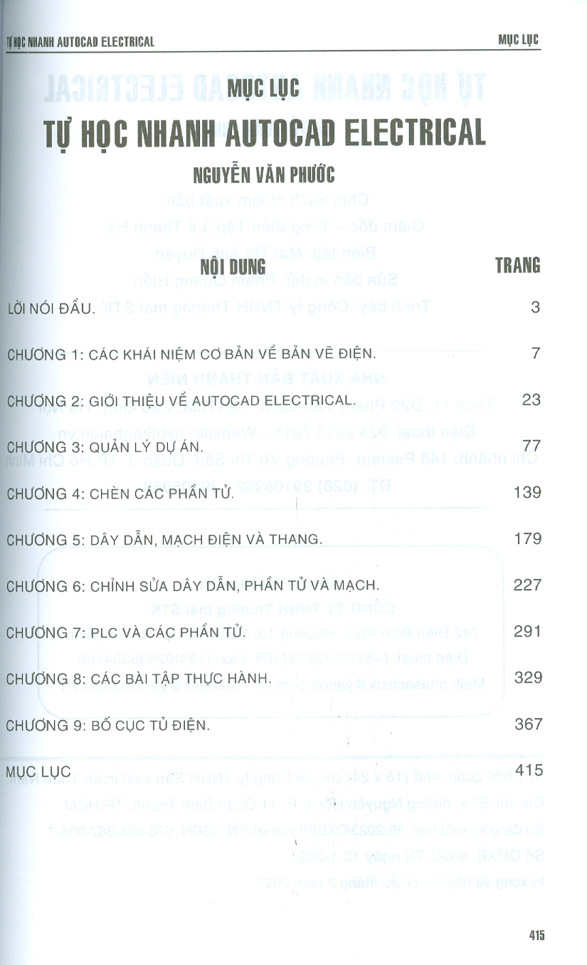Tự Học Nhanh Autocad Electrical