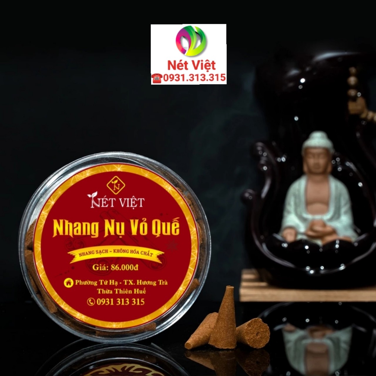 Nhang Nụ Quế Nét Việt (Hộp 40 viên)