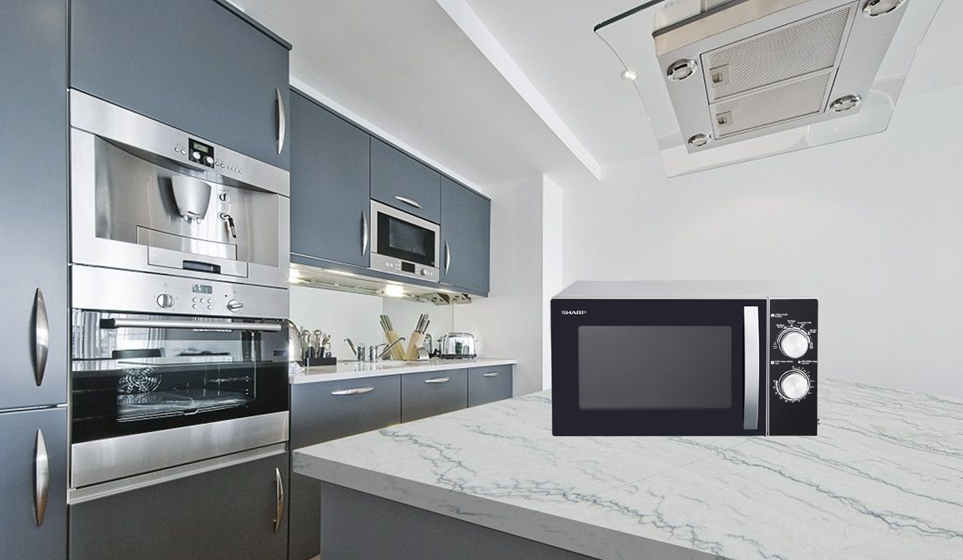 Lò vi sóng cơ Sharp R-31A2VN-S (23 lít) (Giá áp dụng giao tại HN, HCM& các tỉnh liên hệ shop)