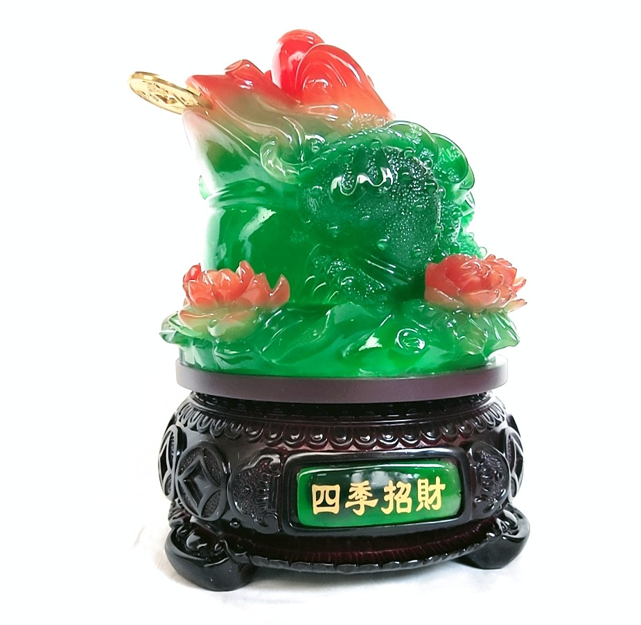 {HN} Ông cóc ngậm tiền phong thủy cỡ to D17 cm [sẵn sll]