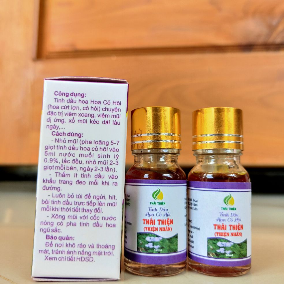Tinh dầu hoa cỏ hôi( hoa ngũ sắc) Thái Thiện ( Thiện Nhân) 10ml