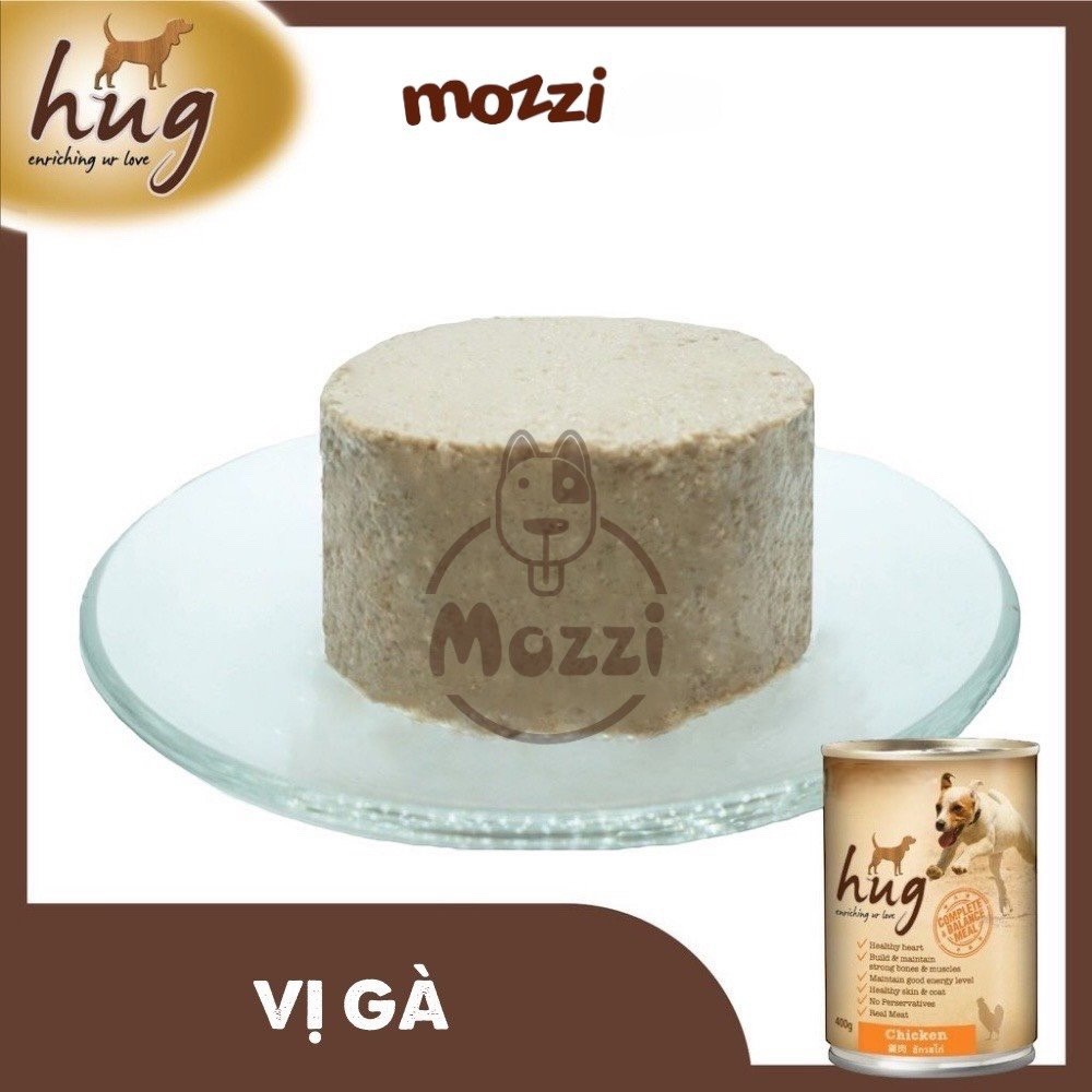 Pate cho chó Hug lon 400gr