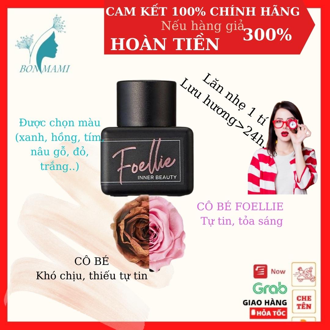 Nước hoa vùng kín foellie chính hãng nước hoa cô bé cao cấp chuẩn mùi lưu hương lâu giúp bim bim thơm nhẹ nhàng quyến rũ