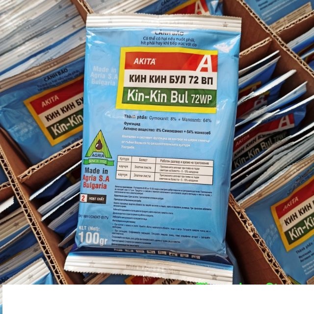 Chế phẩm trừ bệnh nấm cây, vàng lá, thán thư, thối rễ kinkinbul kin kin bul