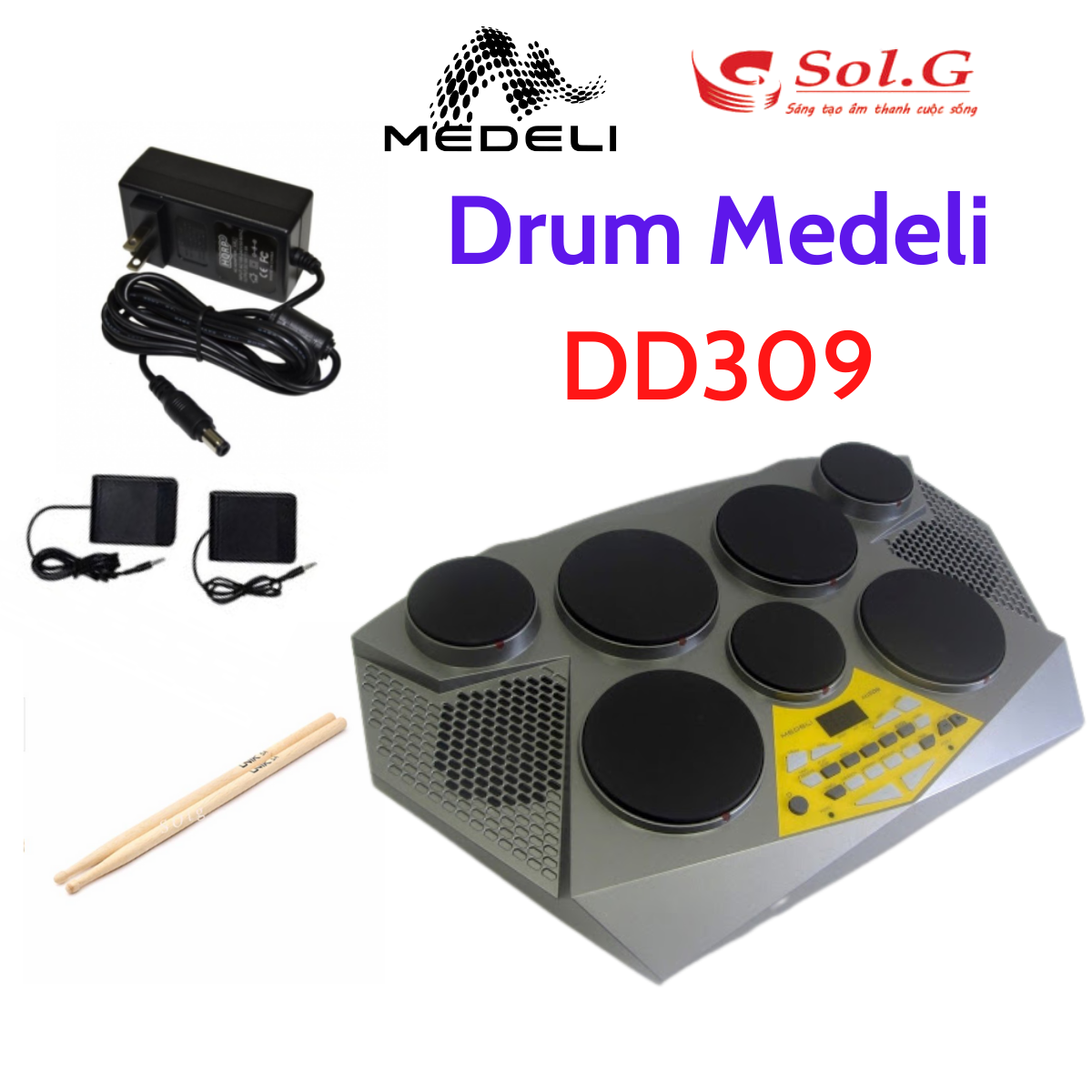 Medeli Portable digital drum