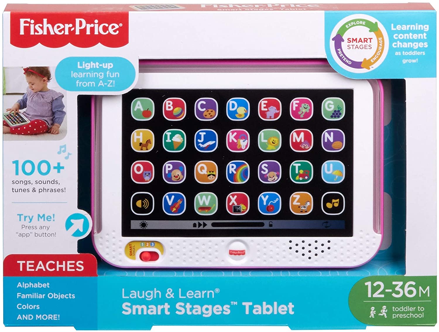 Đồ chơi Máy tính bảng Fisher Price cho bé từ 12 tháng tuổi
