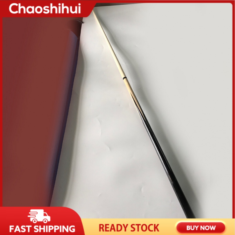 Chaoshihui 350g American White Wood Pool Cue Billiard House Bar Double Part Assemble Pool Cue Sticks for Practice Professional Use