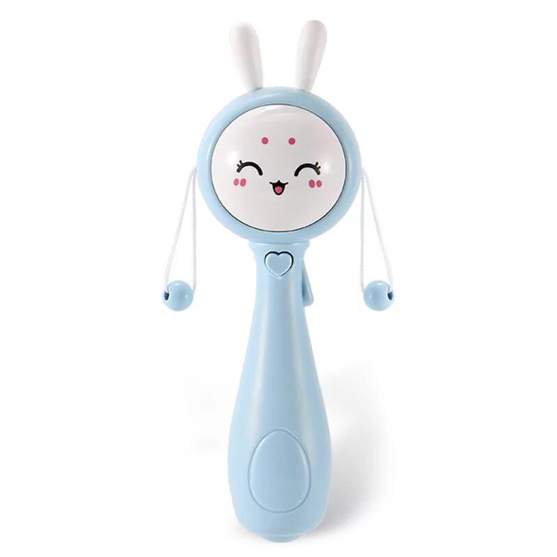 Bộ đồ chơi 4 món kèm trống lắc thỏ cho bé
