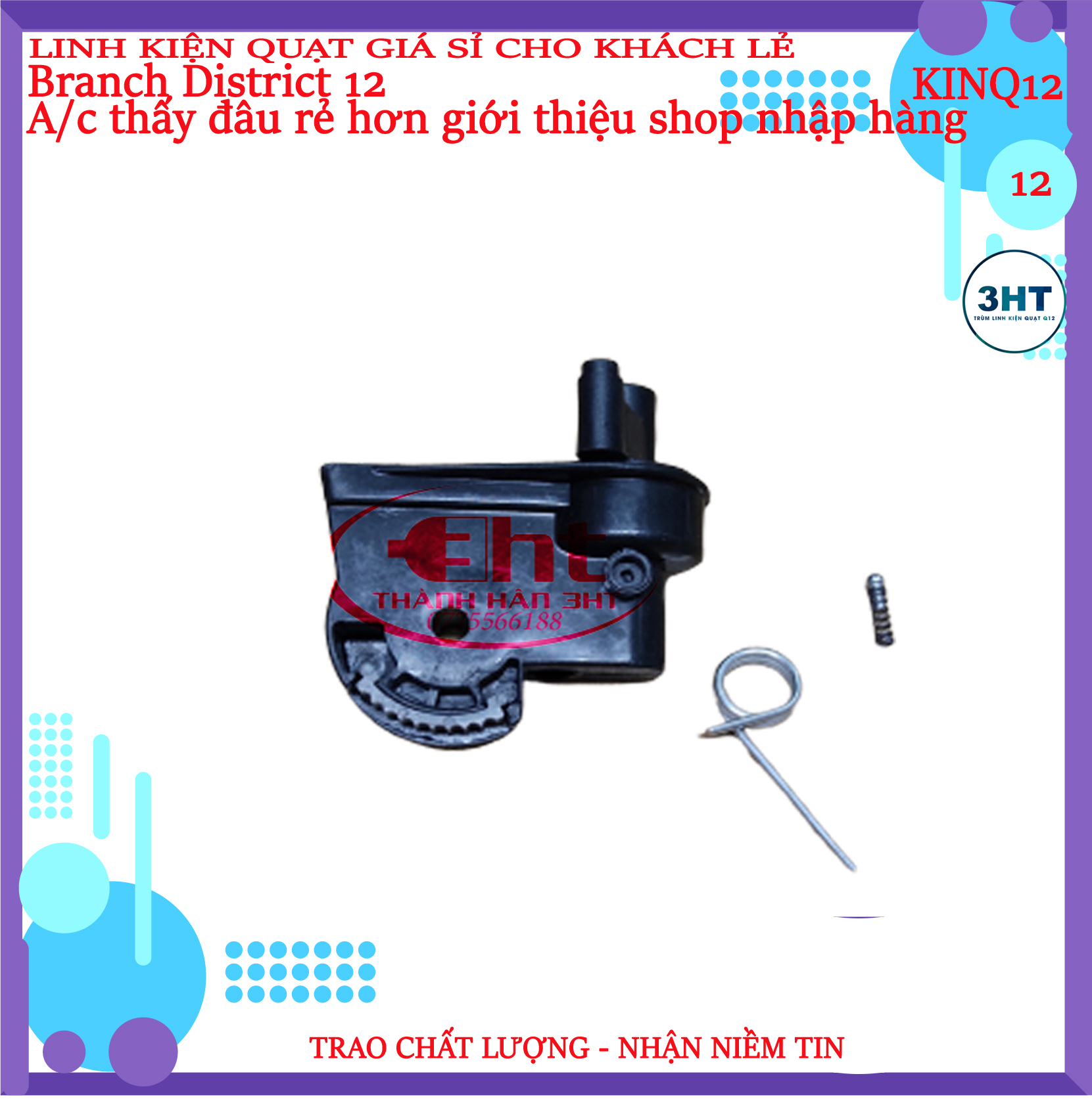 THÂN CỔ QUẠT ĐỨNG B4