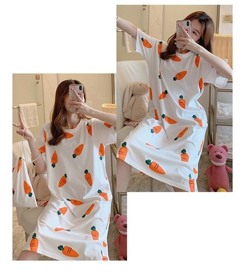 Váy Bầu Mặc Nhà Váy Ngủ Bầu Vn51