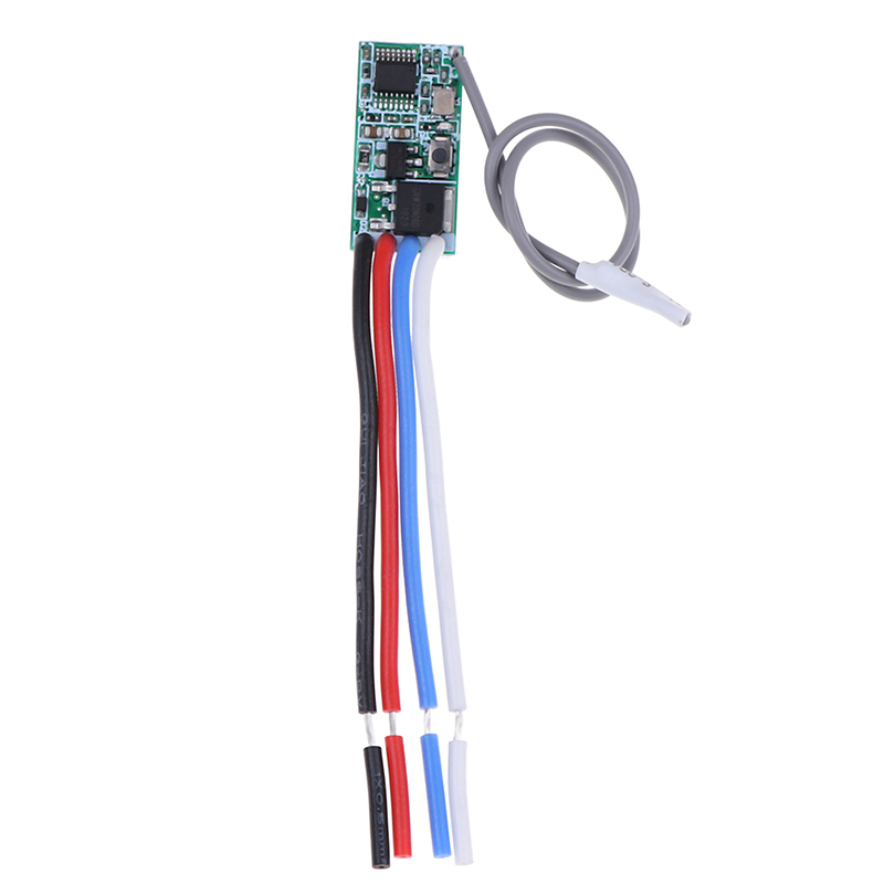 Qiudo 433Mhz 1CH RF relay receiver wireless remote control light switch micro module