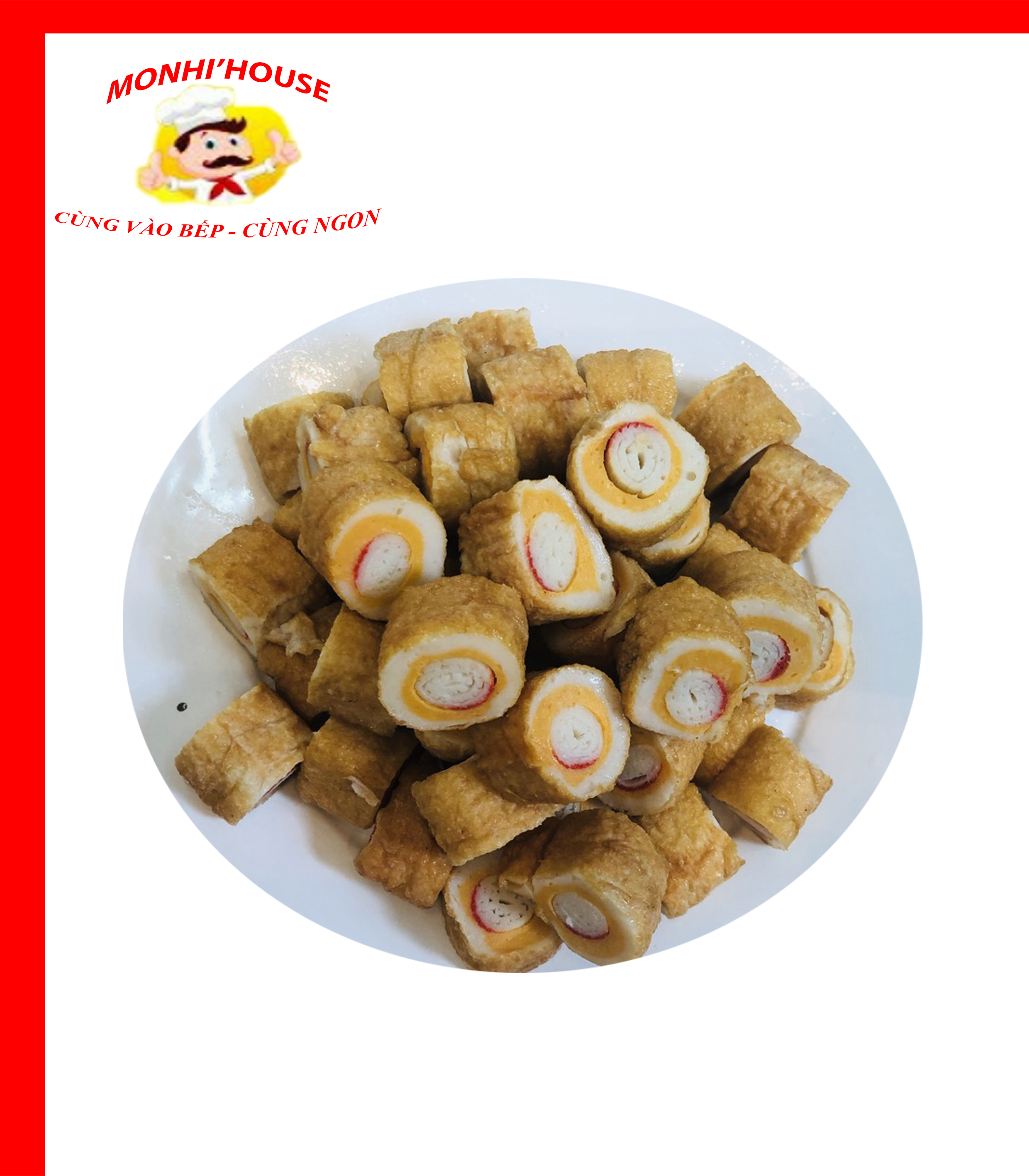 100g Chả cá cuộn thanh cua Malaysia
