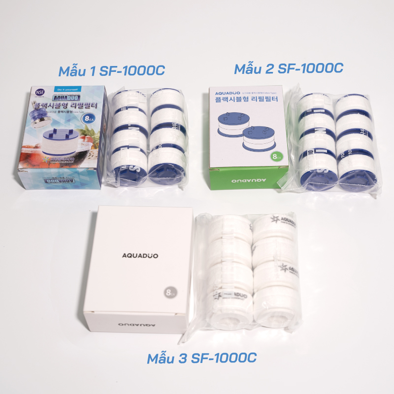 SF-1000C Combo 4 Thanh lọc nước (ở vòi rửa chén), Aquaduo, HCM