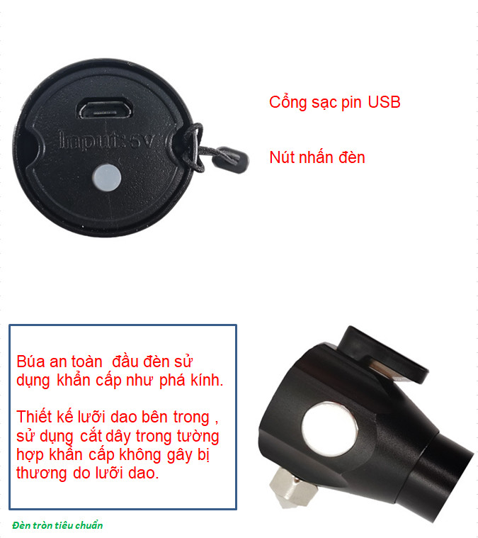 Đèn pin Siêu sáng - Đèn pin T6-28