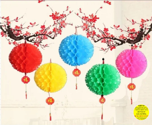 Cẩm tú cầu, quả cầu nilong trang trí mầm non