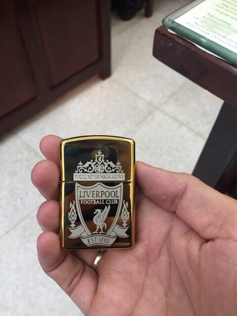 [HCM]Bật lửa zippo USA Logo LIVERPOOL