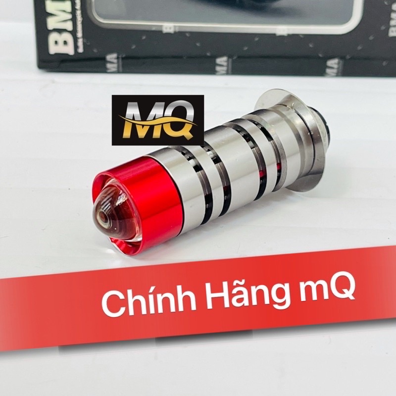 Đèn Pha Led Bi Cầu Mini 2 Mầu Vàng Trắng H6