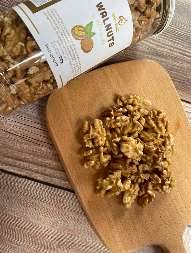 500G Nhân Hạt Óc Chó vàng nhập khẩu Mỹ 100%