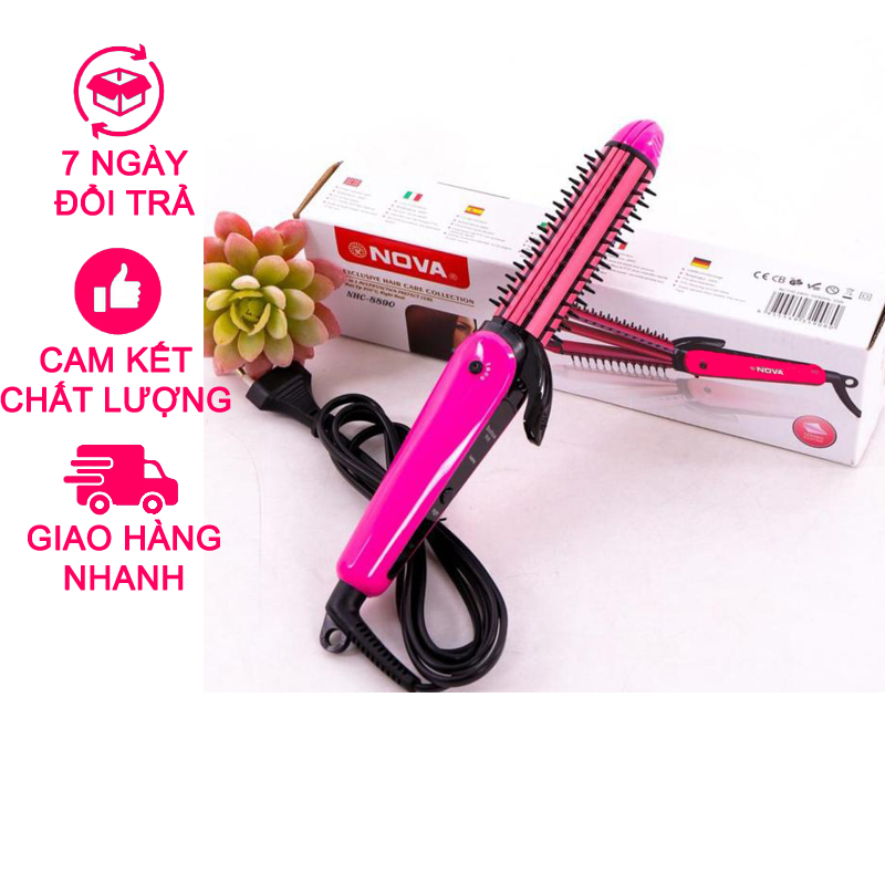 Lược điện tạo kiểu tóc 3 in1 nova