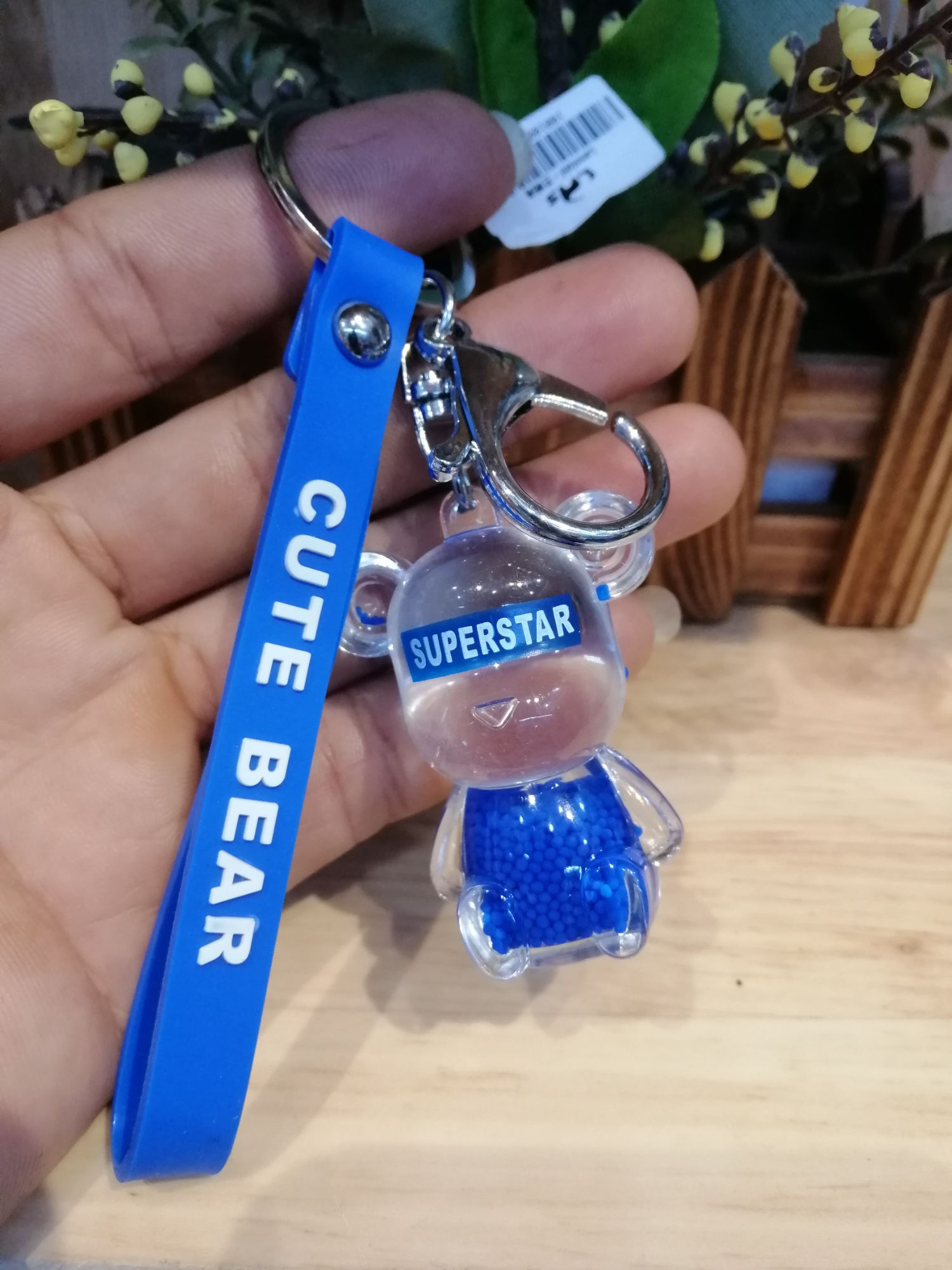 MÓC KHÓA NƯỚC MÔ HÌNH CON GẤU CUTE BEAR