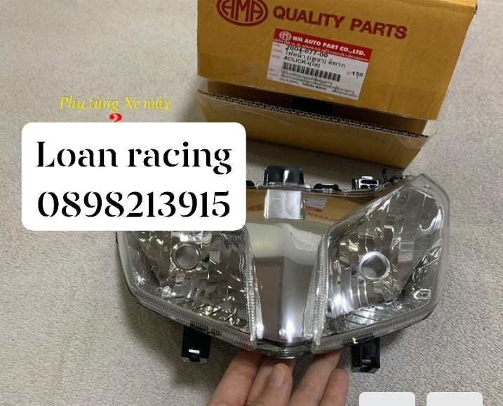 Pha đèn Click 110 Fi Zin chính hãng Honda