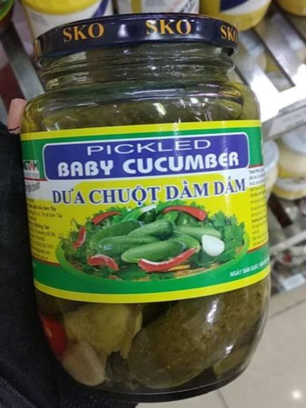 Dưa chuột dầm dấm sko 380g