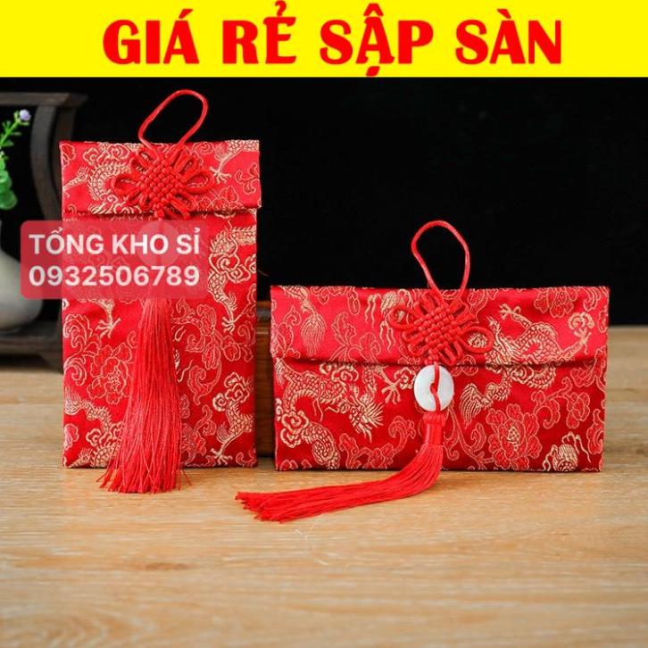 [TẾT 2025] Bao Lì Xì Vải Gấm Cao Cấp Tết 2025 (Giá 1 Bao) (Ảnh Thật)