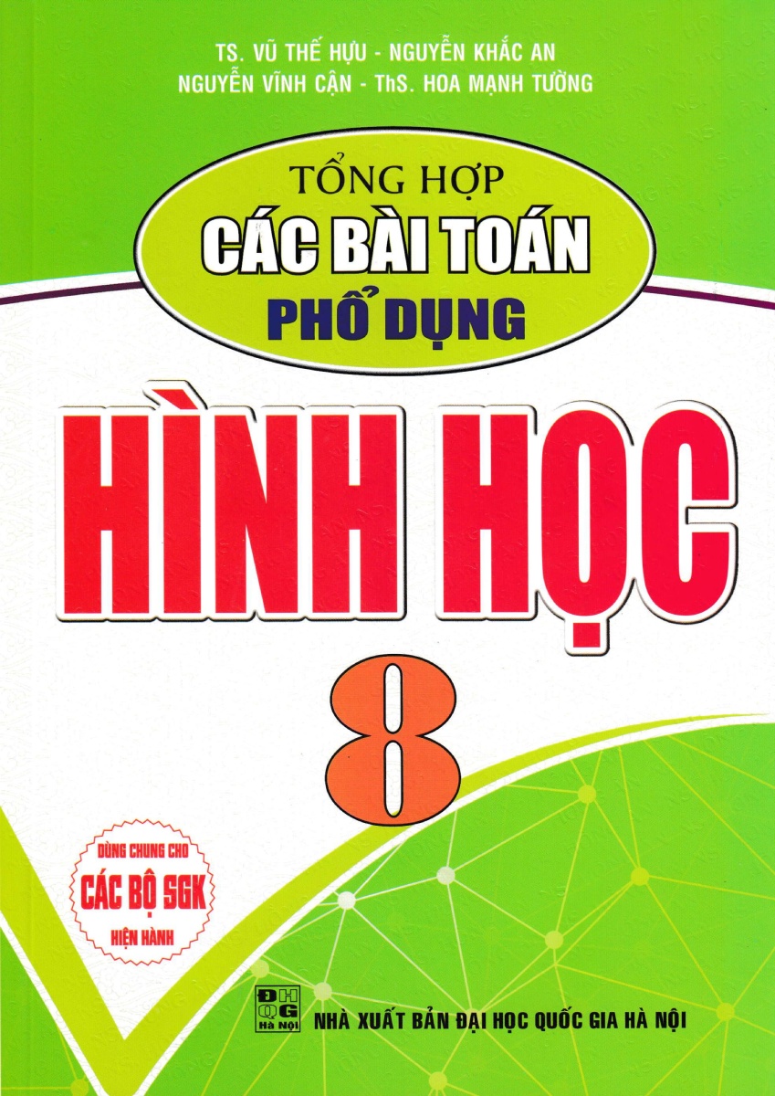 Sách - tổng hợp các bài toán phổ dụng hình học 8 - ha - newshop