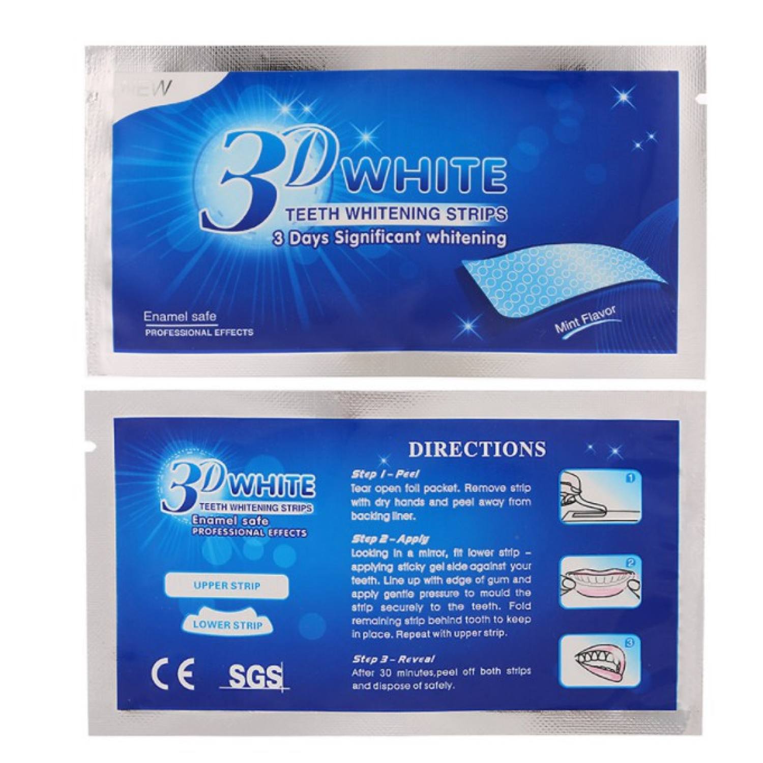 Miếng dán làm trắng răng 3D