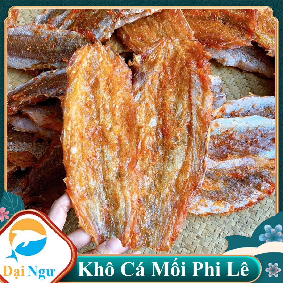 KHÔ CÁ MỐI KHÔNG XƯƠNG, THỊT DẺO DAI NGON TUYỆT VỜI  - ĐẠI NGƯ