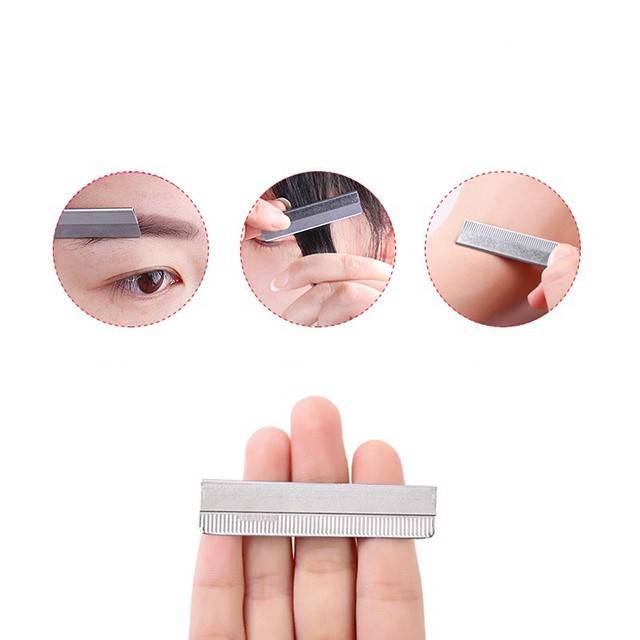 [GIẢM 5% ĐƠN 129K][HCM]Dao Cạo Lông Mày Hộp 10 Cây