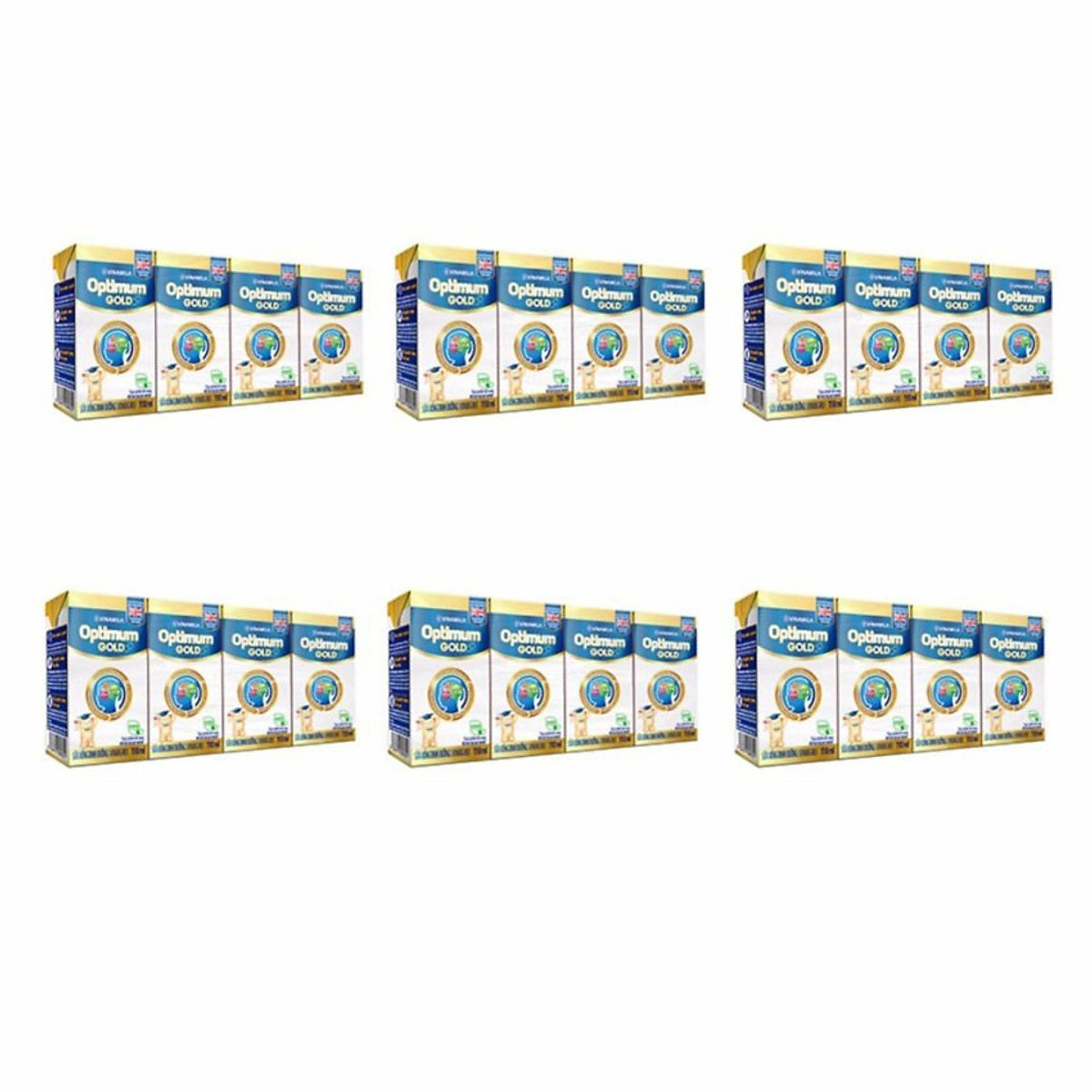 Combo 24 Hộp Sữa Bôt Pha Sẵn Optimum 110 ml