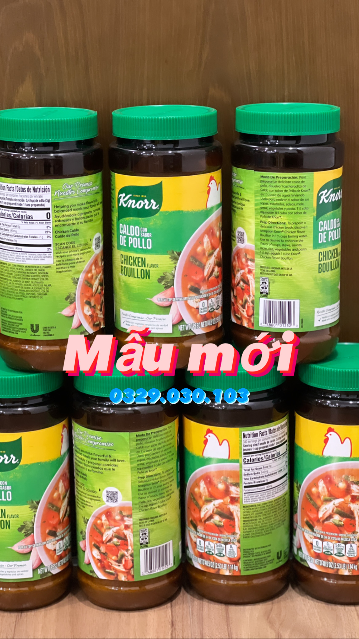BỘT NÊM GÀ KNORR MỸ 1.14KG