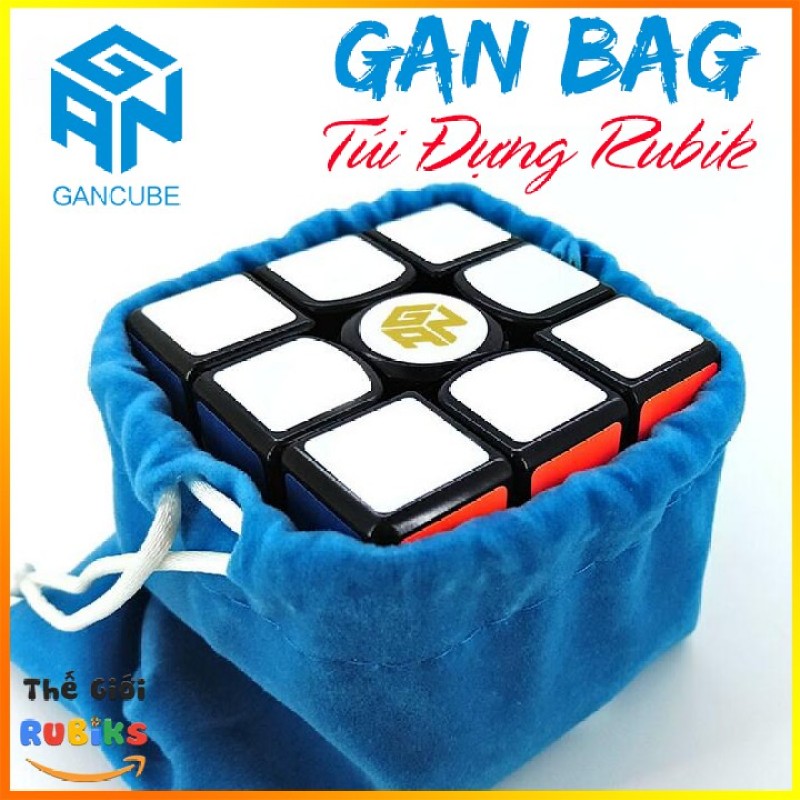 Gan Bag Túi Vải Flannel Mềm Đựng Rubik - Phụ kiện Rubic