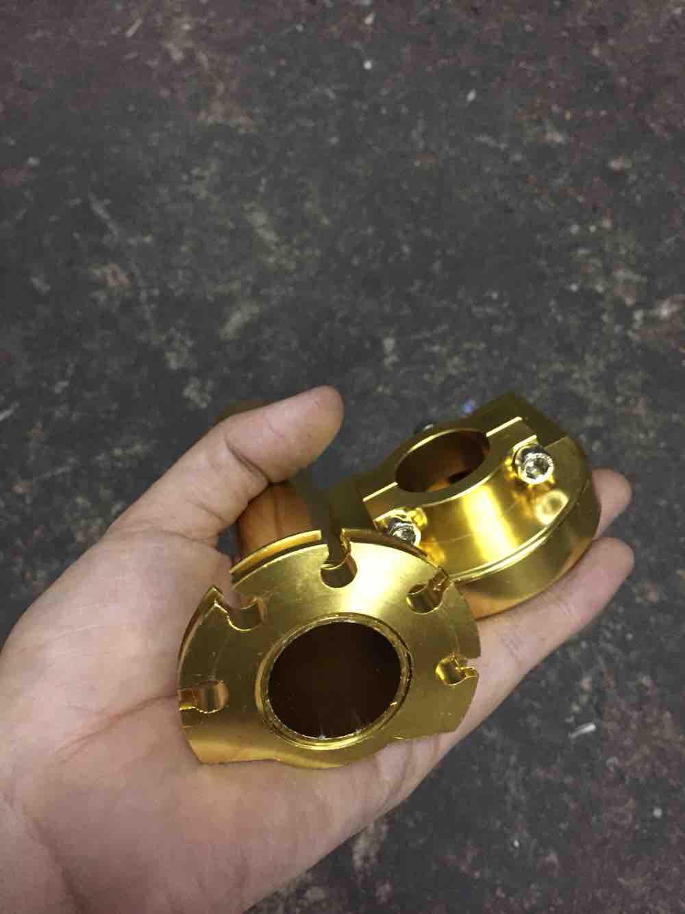 CÙM GA TĂNG TỐC NHÔM MÀU