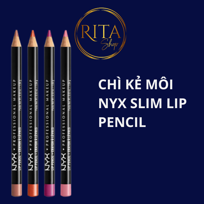 Chì kẻ môi nyx slim lip pencil