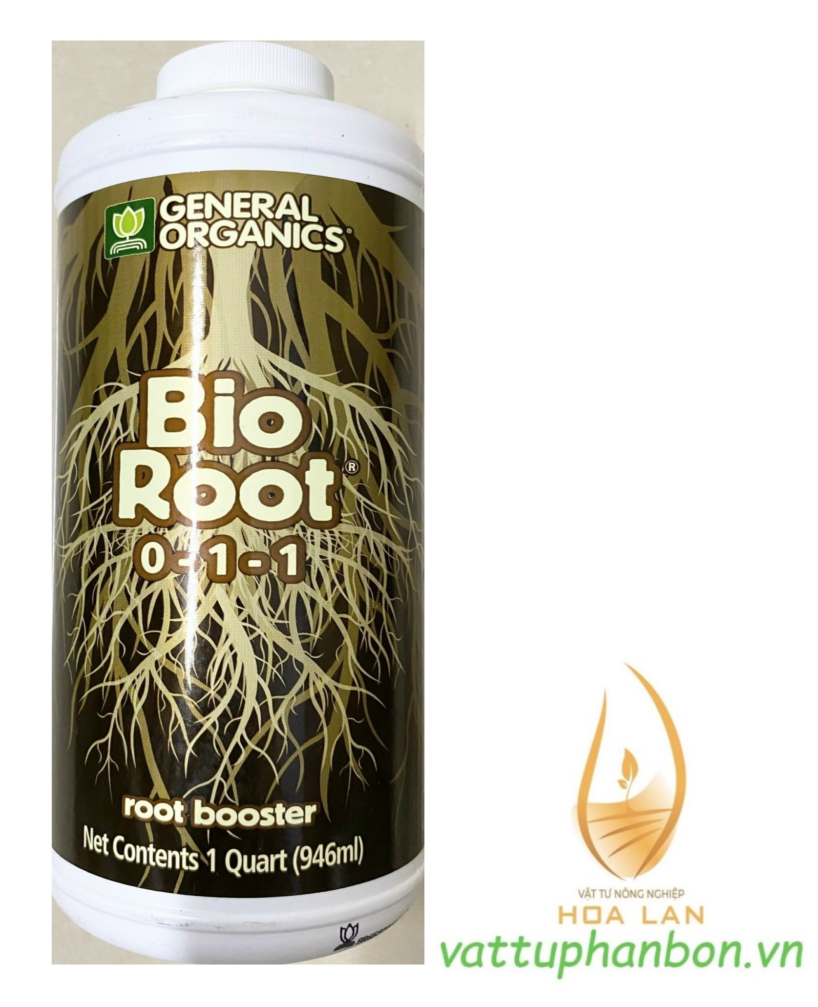 Phân bón siêu ra rễ bio root 0-1-1 - usa - #123a# 946ml