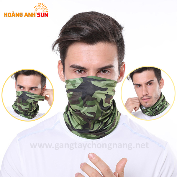 Khăn phượt đa năng chống nắng che cổ che mặt(rằn ri) loại đẹp vải mềm, trơn co giãn thoáng khí, không nhão, chống nắng, chống bám bụi, độ bền cao, dùng cho nam và nữ